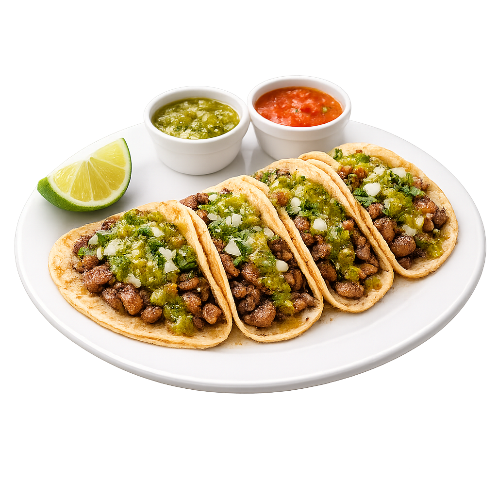 Tacos y tortillas de harina